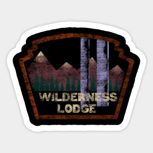 Wilderness Lodge II Sticker